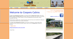Desktop Screenshot of cooperscabins.com